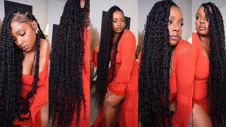 XL Knotless Boho Passion Braids  I’m In Love With My Hair  ft Bulk Human Hair From Eayon Hair [upl. by Haiacim385]