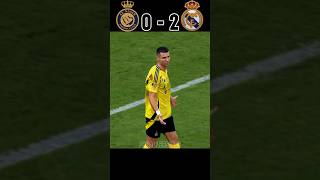 Real Madrid VS ALNassr 2024 Imaginary Ronaldo and Mbappe Aura youtube football shorts [upl. by Pincince]