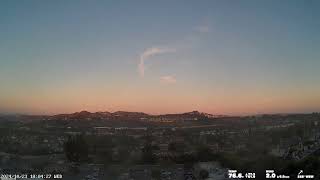 Capistrano Valley 20241023 Full Day WeatherCam Timelapse  Orange County California [upl. by Wickman]