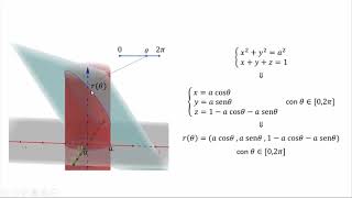 Ejercicios de Integrales Curvilíneas Parametrización de curvas Pr3EjA1e [upl. by Ecirtael]