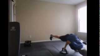 My First Time Trying P90X3 Decelerator  With Workout Clips [upl. by Ahseka514]