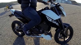 KTM DUKE 3 690 WITH REMUS EXHAUST SOUND CHECK [upl. by Nnaeilsel]