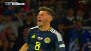 Billy Gilmour Goal Scotland Vs Poland 12 All Goals Results Highlights amp Match Analysis [upl. by Palestine]