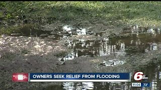 Kokomo home owners seek relief from flooding [upl. by Aruam178]