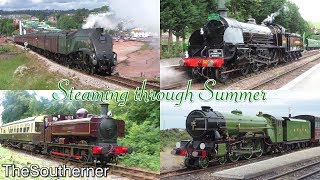 Best of British Steam Steaming through Summer 2019 [upl. by Nirac]