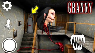 Playing As “Krasue” From Eyes The Horror Game In Granny Version 17  Granny Outwitt Mod Menu [upl. by Yniattirb]