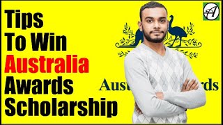 How To Apply For Australia Awards Scholarship  Tips To Apply To Win [upl. by Anyl]