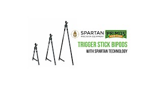 Primos X Spartan  Trigger Stick Bipods [upl. by Ramaj]