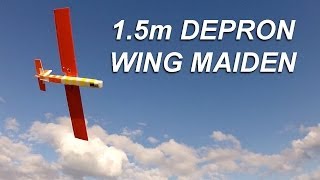 15m depron wing maiden [upl. by Kristie]