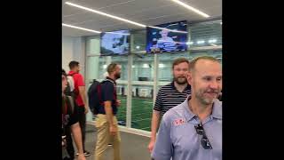 Ole Miss football Manning Center walkthrough [upl. by Stutsman834]