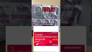 Allegra m tablet uses in hindi  Allegra m tablet allergy k liy best skincare doctor science [upl. by Africa26]