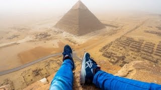 Watch This Teen Illegally Climb Egypts Great Pyramid [upl. by Anar]