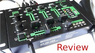 Mini DJ Mixer  Pronomic DX26 USB  Review [upl. by Bekelja]