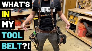 What Should You Carry In Your TOOL BELT These Are The Best Tools For Carpentry  Construction [upl. by Weinman]