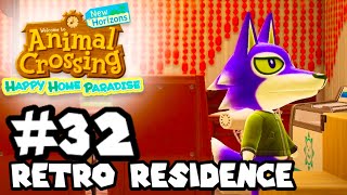 Animal Crossing Happy Home Paradise  Part 32  Retro Residence [upl. by Inad]