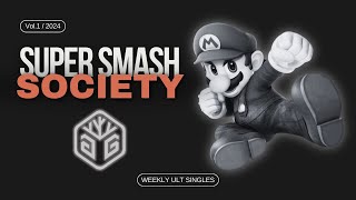 Super Smash Society Vol1  NEW TOURNEY SERIES  WV Smash Ultimate Singles  Weekly [upl. by Llerrac]