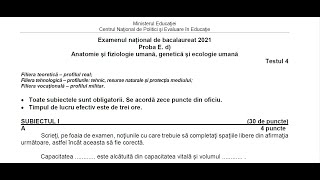 Variantă Anatomie și fiziologie umană genetică și ecologie umană [upl. by Anairuy]