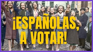 Historia del VOTO FEMENINO en España [upl. by Haeli]