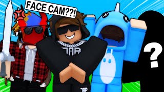 I Flew YOUTUBERS over and Forced them to FACECAM Roblox Bedwars [upl. by Rema]