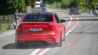 700HP Manhart MH3 700 BMW M3 F80 w Akrapovic Exhaust  LOUD Accelerations [upl. by Fisher]