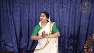 Methura BhakthiyullaAjitha Hare JayaKathakali PadamMohiniyattam Dr Divya Ranjith [upl. by Weslee]