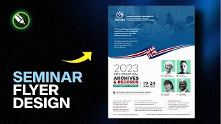 How to Design a Seminar Flyer [upl. by Jacobsohn648]