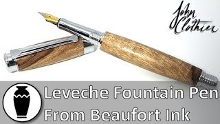 Leveche Fountain Pen From Beaufort Ink [upl. by Patnode]