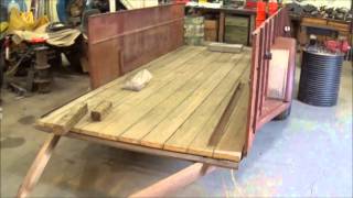 Homemade Conversion Horse Trailer to Tile Fittings Trailer Vid1 [upl. by Nyledaj]