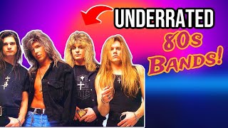 The MOST Underrated 80s Hair Bands That Could Have Been HUGE [upl. by Enrahs271]