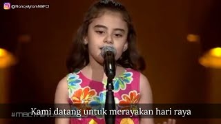 Ghina  Atouna El Toufouli Lagu penderitaan anak Suriah Palestina [upl. by Uok]