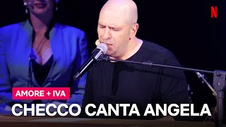 CHECCO ZALONE canta il suo grande classico ANGELA al PIANOFORTE  Netflix Italia [upl. by Ole798]