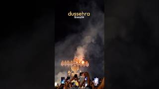 Dussehra at banasthali vidyapith  trending ravandahan views share diwali jaishreeram [upl. by Ahsinom208]