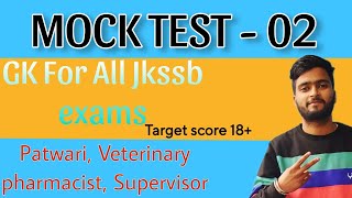 quotJampK GK Master Top MCQ Practice Set for Successquot Jkssb [upl. by Lori422]