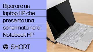 Come riparare un laptop HP che presenta una schermata nera  HP Support [upl. by Levona]