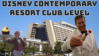 Was CLUB LEVEL worth it Disney Contemporary Resort  Room 4152  Disney  Magic Kingdom  Resort [upl. by Asirak]