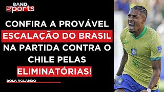 BRASIL X CHILE COMENTARISTAS AVALIARAM A PROVÁVEL ESCALAÇÃO DA SELEÇÃO  BOLA ROLANDO [upl. by Eiramit982]