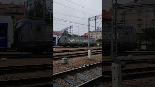 Rozruch Vectrona PKP Cargo z EIC Tatry vectron pkp intercity cargo train [upl. by Tterraj]