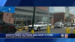 Shots fired outside Walmart on East Hanes Mill Road [upl. by Enitsyrk]