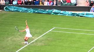 Maria Sharapovas serve [upl. by Manoff]