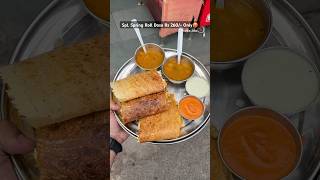 Spl Spring Roll Dosa In Just 260❤️youtubeshorts trending viralvideo dosa veg streetfood [upl. by Elleinaj654]