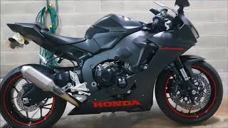 2017 CBR1000RR Fireblade Mods and Upgrades [upl. by Nyra]