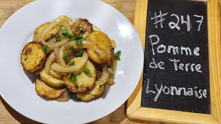 Pomme de terre Lyonnaise au air fryer [upl. by Etnemelc]