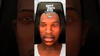 GTA San Andreas Original vs Definitive  Parte 9 shorts gta funny [upl. by Pepito]