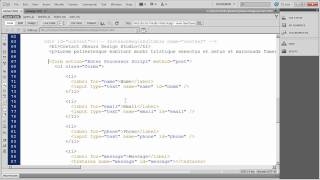 26a  Introduction to Dreamweaver Tutorial CS5 [upl. by Anaehs]