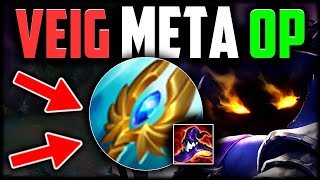 VEIGAR META IS HERE Best Build amp Runes  How to Play Veigar amp Carry Low Elo S14 League of Legends [upl. by Nalro]