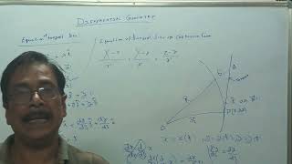 EQUATION OF TANGENT DRAWN AT ANY POINT OF A CURVE FORMED AT INTERSECTION OF TWO SURFACES [upl. by Aida]