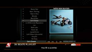 NBA 2K10  Naive New Beaters Cant Choose  Music [upl. by Ledeen]