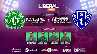 CHAPECOENSE 1 X 2 PAYSANDU  BRASILEIRÃO SÉRIE B 2024  AO VIVO [upl. by Letniuq]