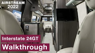 Airstream 2022 Interstate 24GT Touring Coach Walkthrough [upl. by Itsur206]