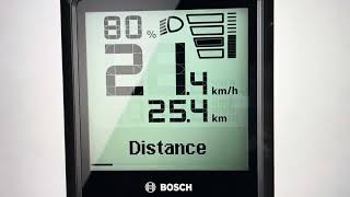 Hard Reset BOSCH Intuvia 100 Bike Display [upl. by Imer]